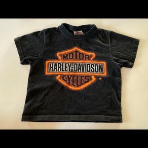 Vintage Harley Davidson shirt toddler kids 4